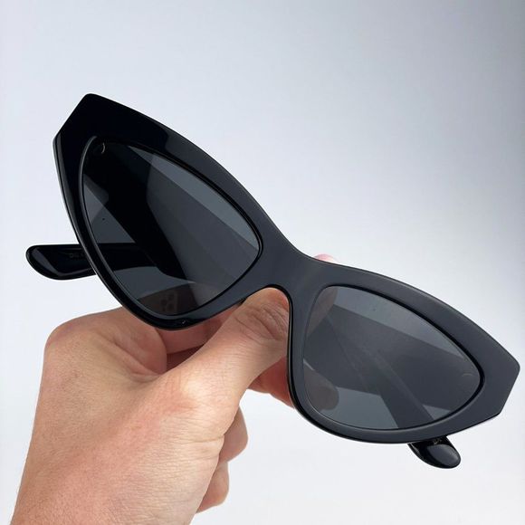 D&G DG4439 501/87 Sunglasses Black Dark Grey Cat Eye Women main image 12
